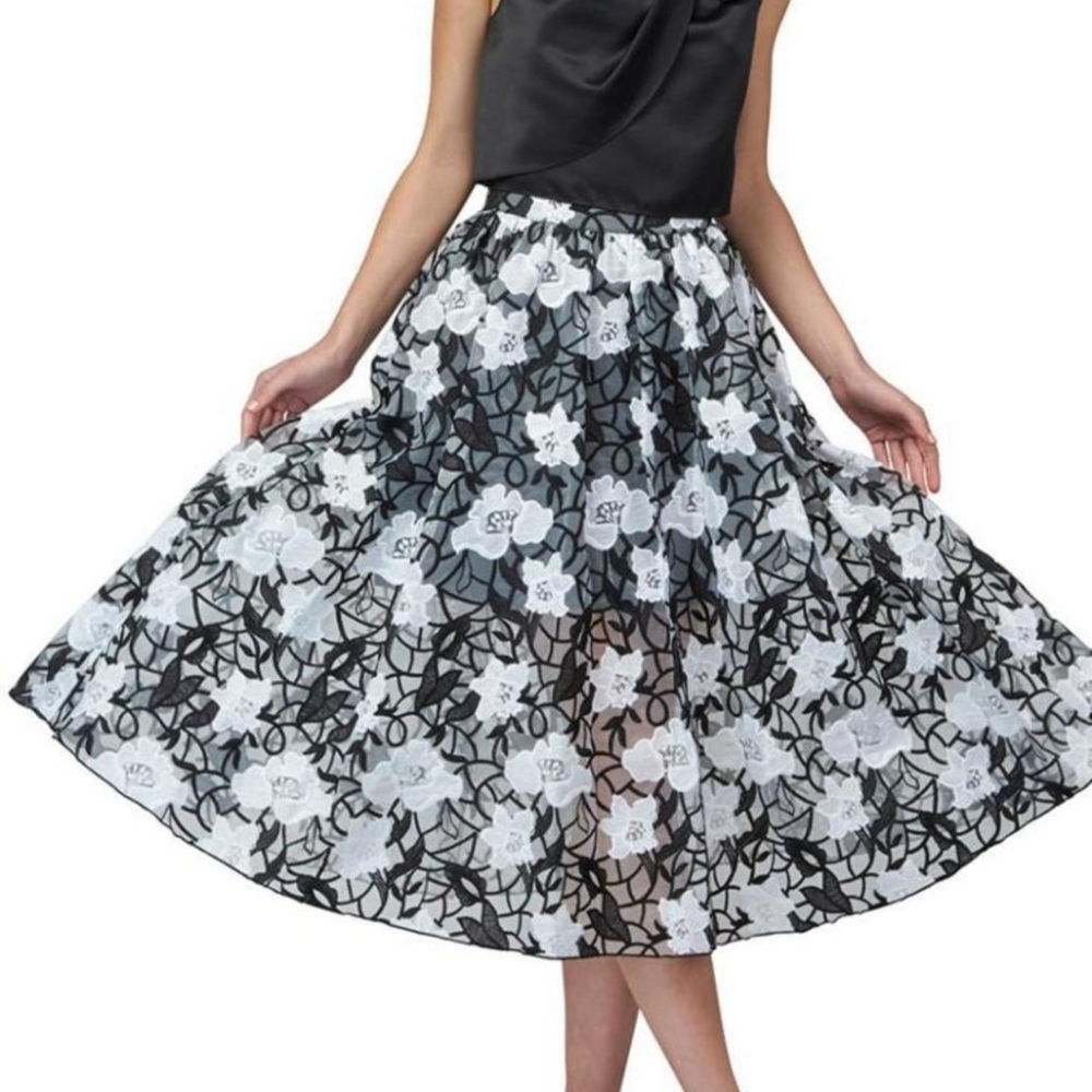 Erin Fetherston Quinn Organza skirt